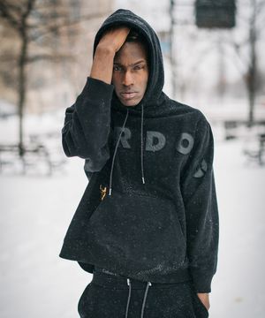 피카부 후디 블랙