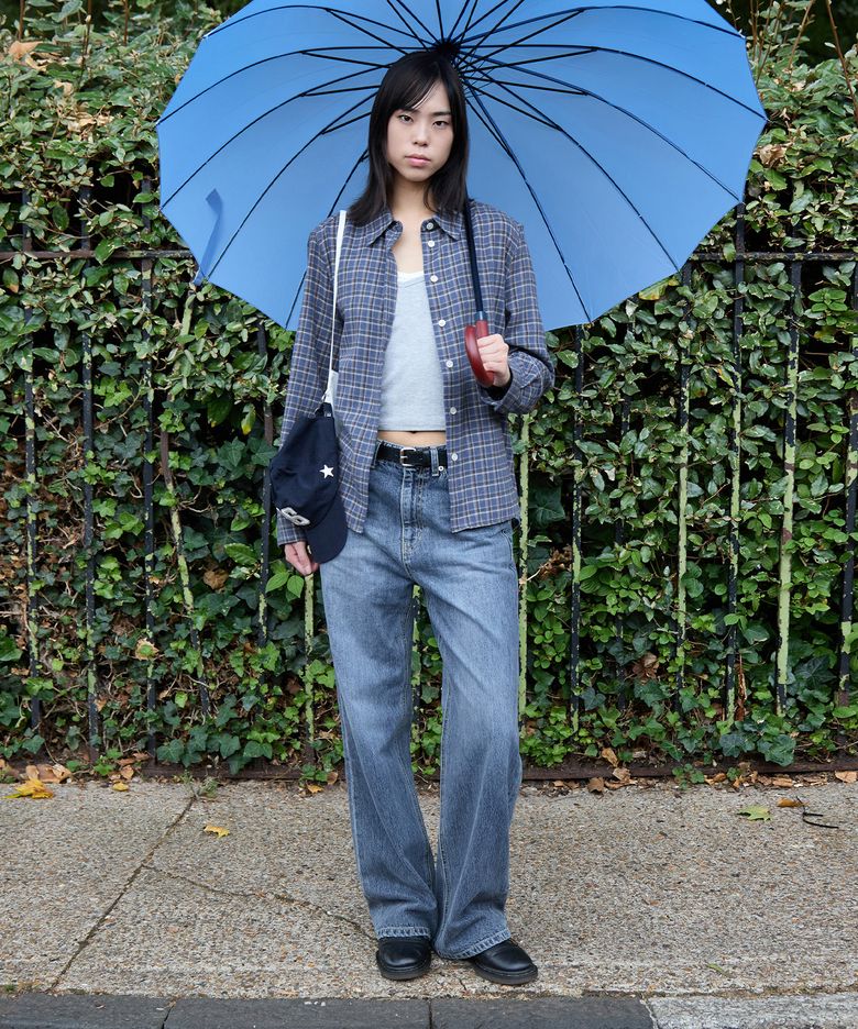 REGULAR FIT SHIRT_BLUE BIRD CHECK_LC253SH01BB