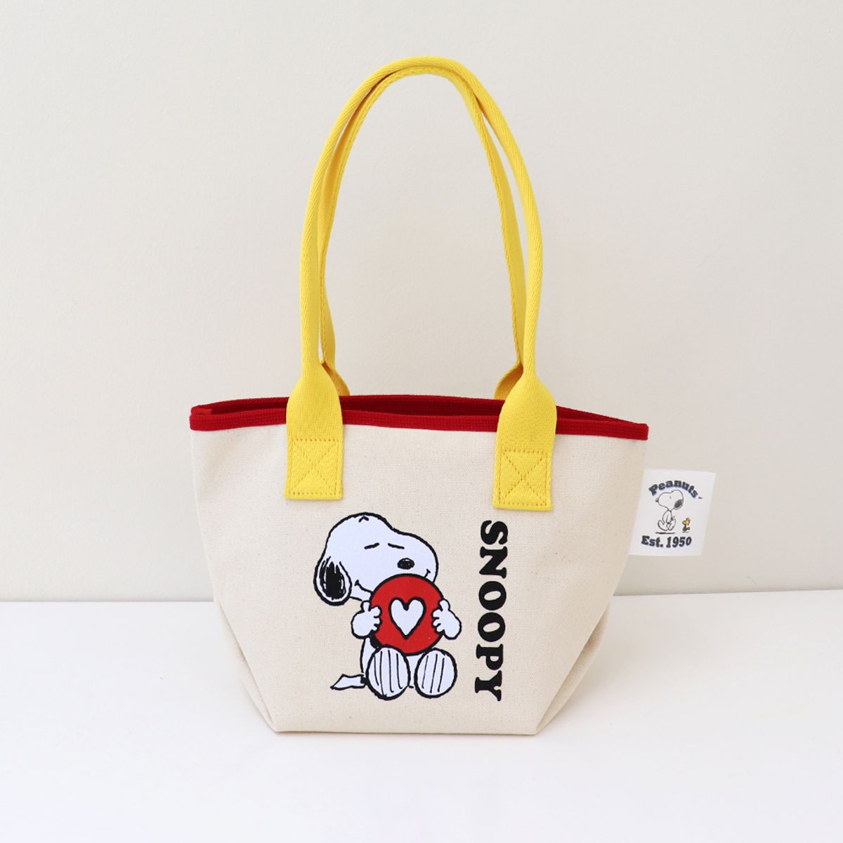 쉬오트(CHIOT) 스누피 숄더 백 (옐로우)