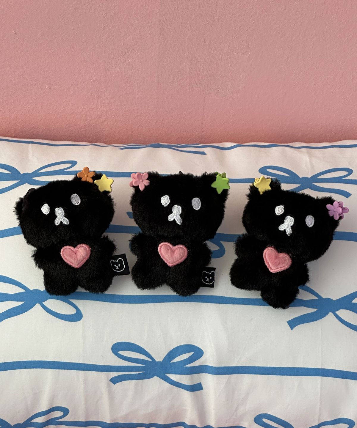 마찌(MAZZZZY) love muffin key ring (black) 인형키링