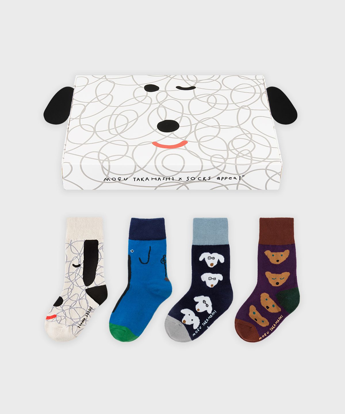 삭스어필(SOCKS APPEAL) MOGU kids GIFT (7-9 years)