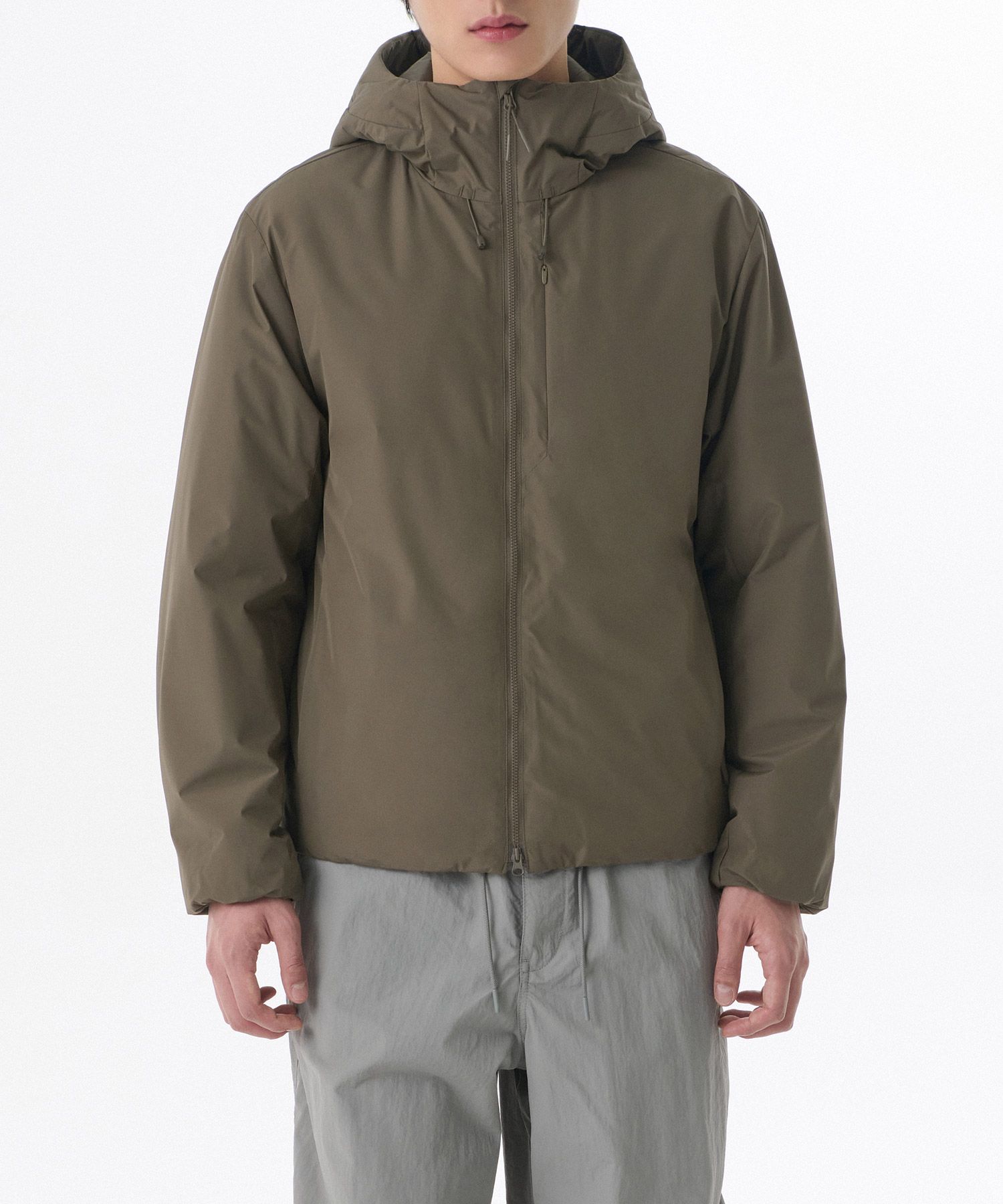 MUSINSA公式 | MUSINSA STANDARD フードパーカーオールラウンドダウン