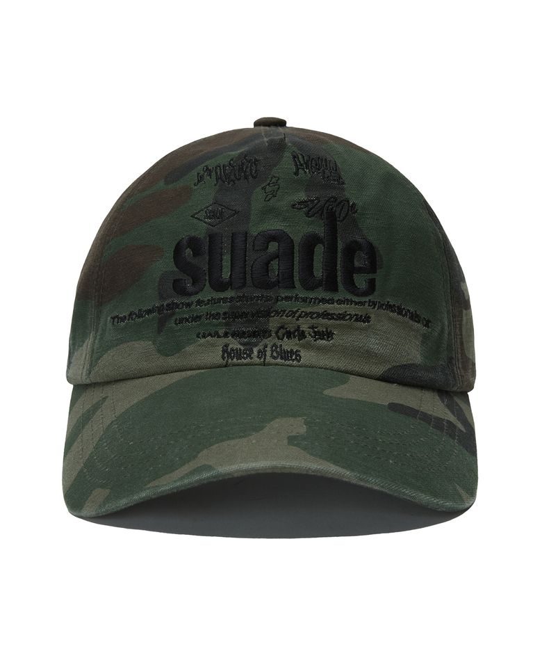 MIXED LOGO BALL CAP [CAMO]