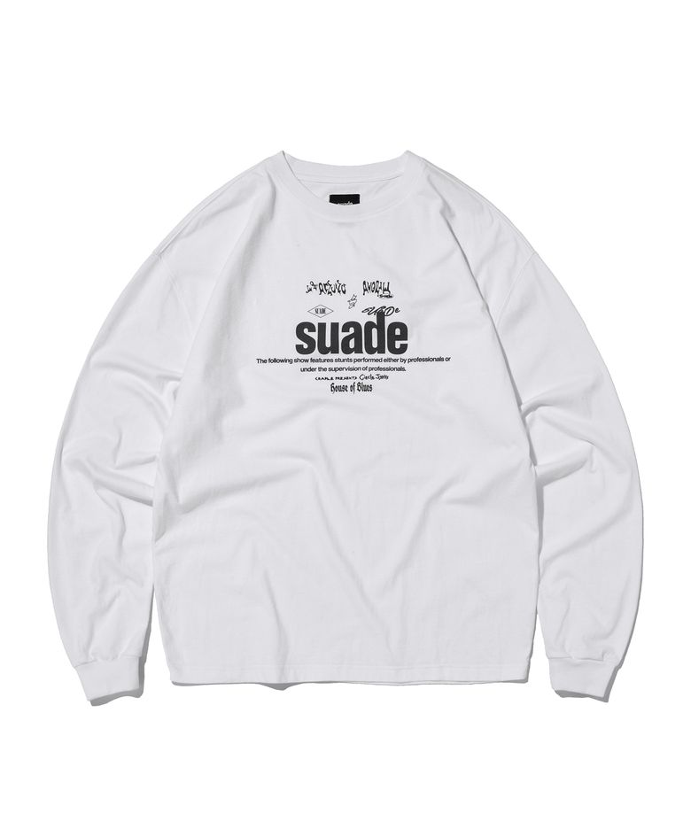 MIXED LOGO LONG SLEEVE [WHITE]