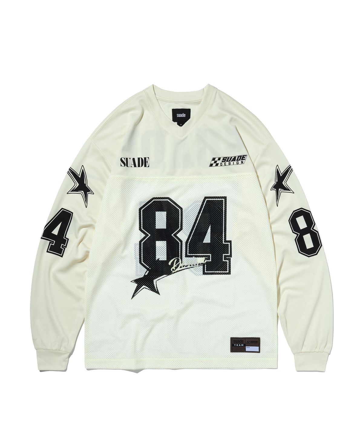 스웨이드(SUADE) 84 STAR RACING LONG SLEEVE [IVORY]