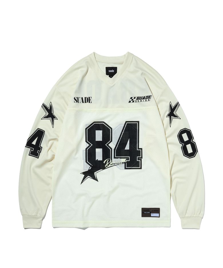 84 STAR RACING LONG SLEEVE [IVORY]