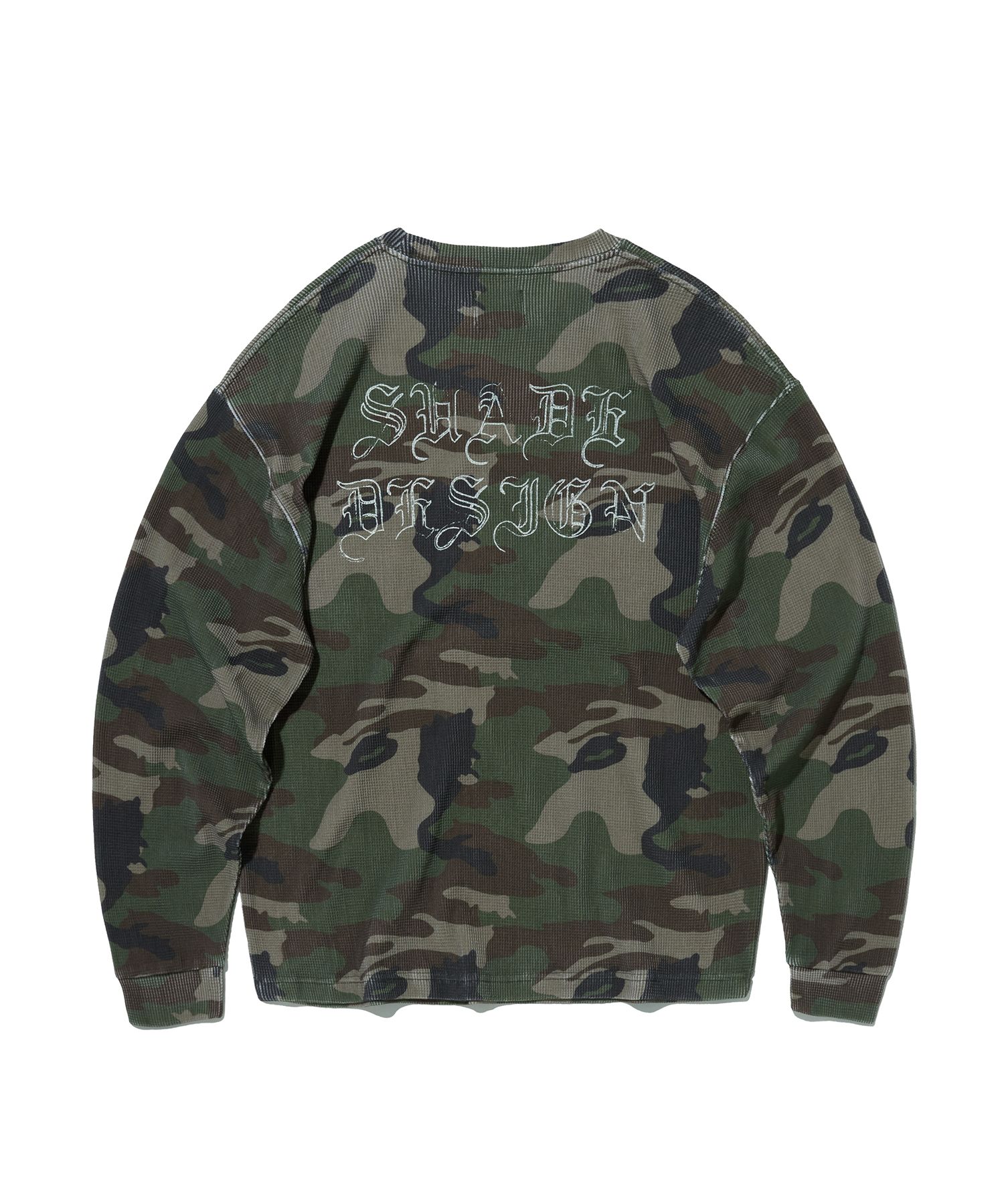 MUSINSA公式 | SUADE THERMAL CAMO LONG SLEEVE [CAMO]