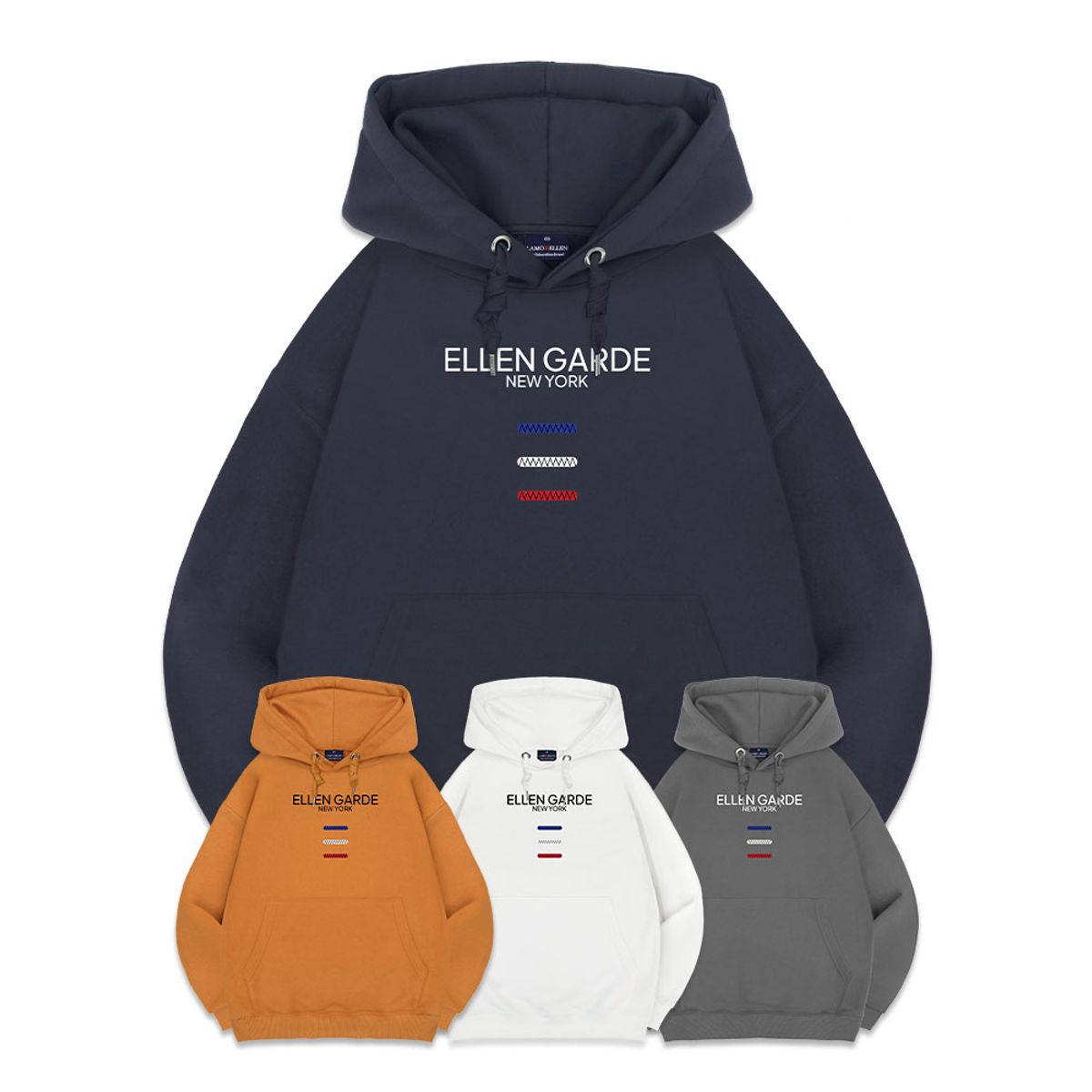 엘런아시(ELLENASSY) EA엘런가르드 오버핏 후드티