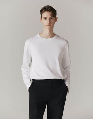 저지 크루넥 긴팔 티셔츠 10024502/024502 [5color]