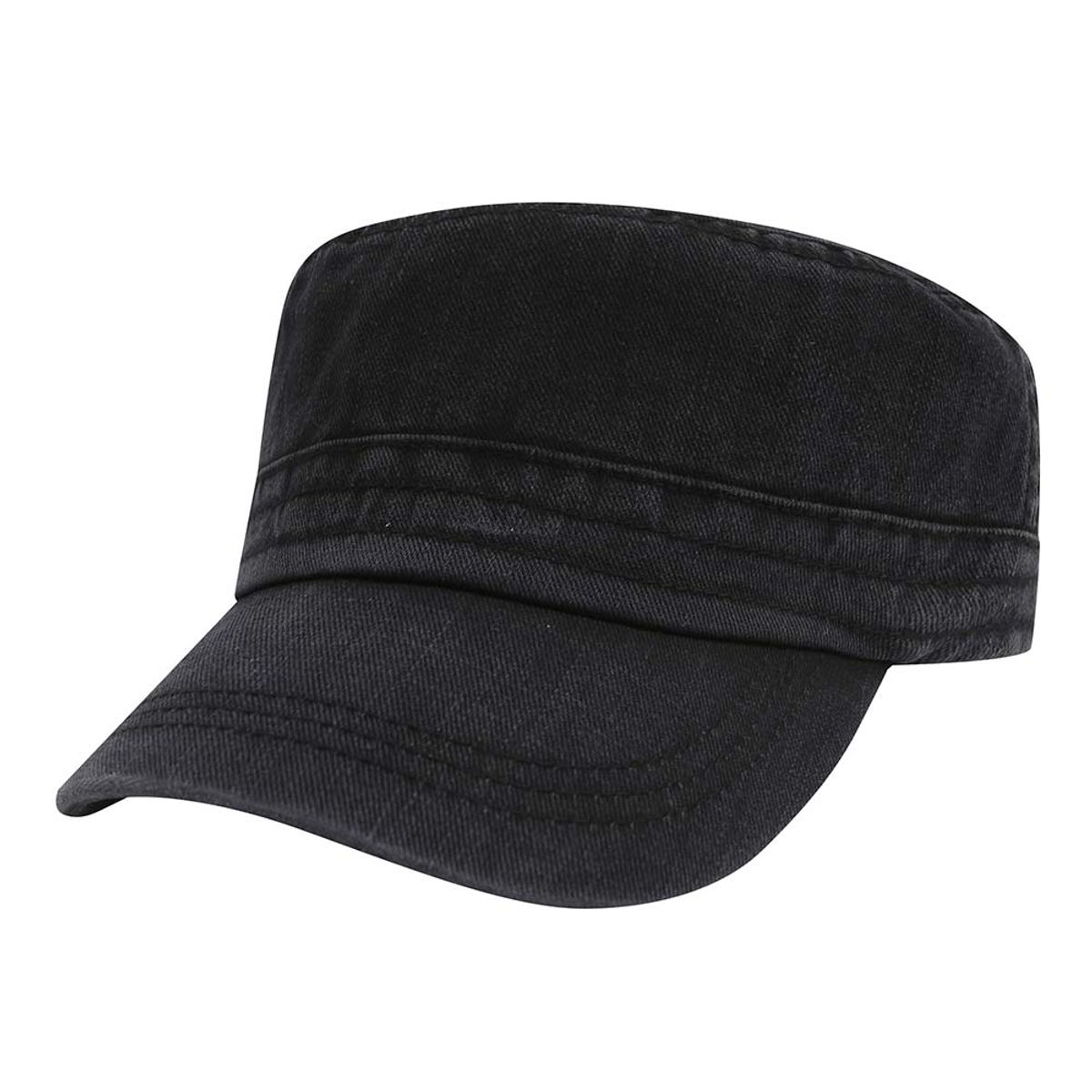 버커루(BUCKAROO) 베이직 군모 블랙