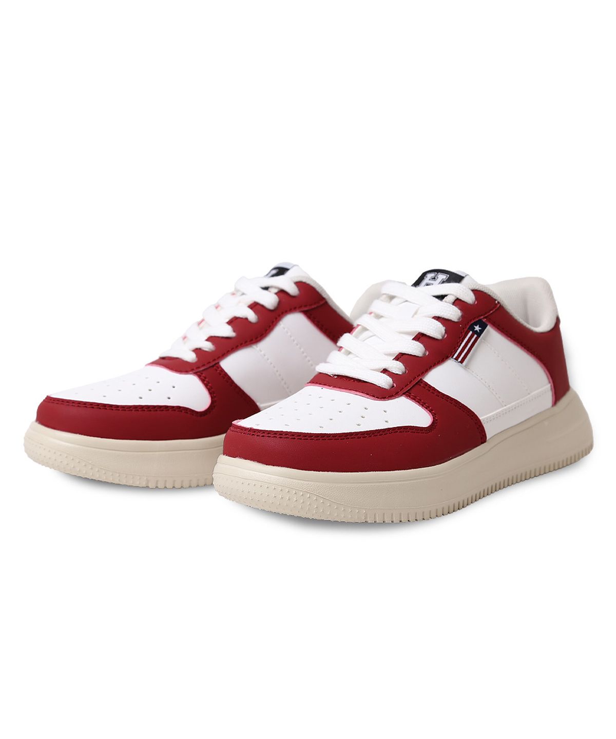 하버드 슈즈(HARVARD SHOES) 비기너 스니커즈 버건디