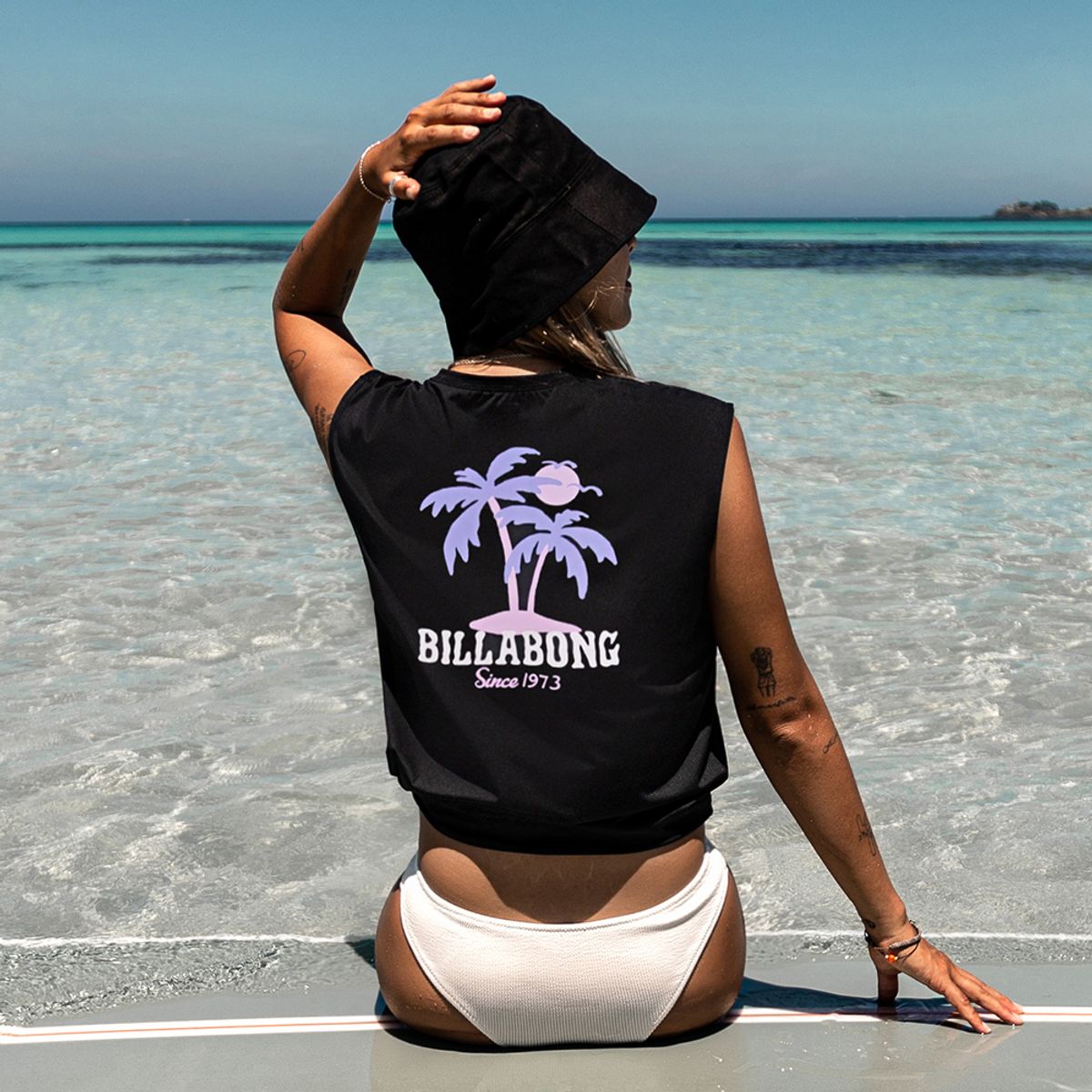 빌라봉(BILLABONG) 여성 루즈핏 래쉬가드 BB950BWT