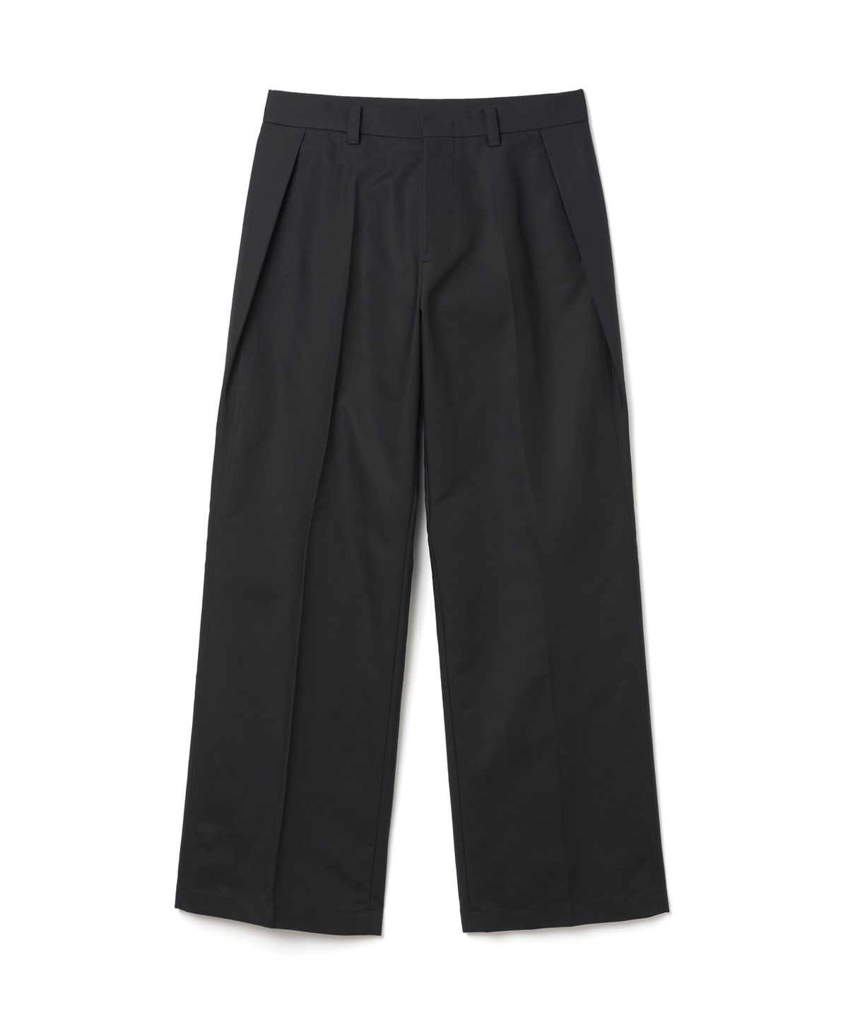 노클(NOCLE) Lane Cotton Pants Black