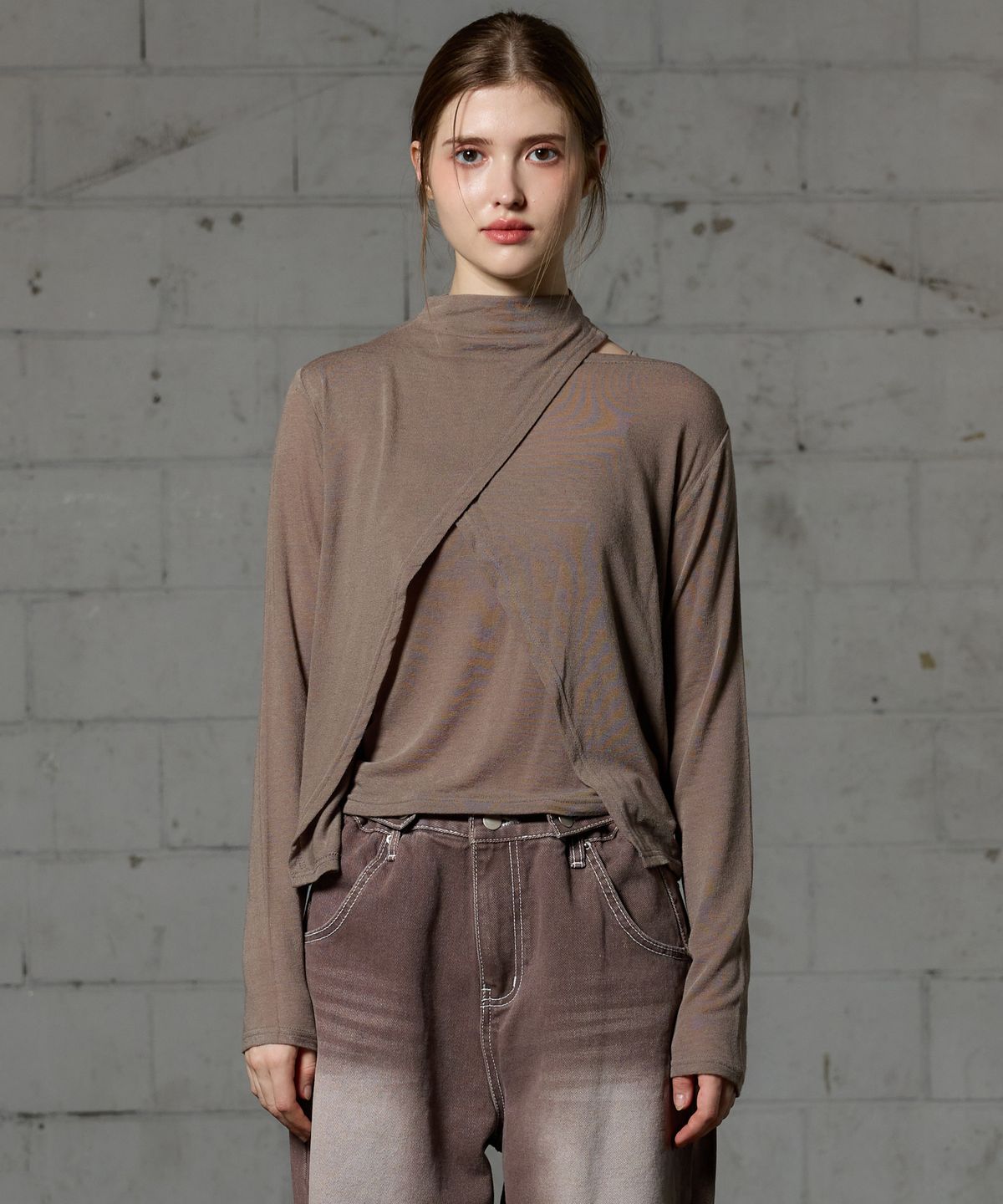 아리킴(ARIKIM) ARE WOOL LONG SLEEVE SET / MOCHA