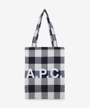 루 토트백 - 네이비 체크 / COGZXM61442IAK