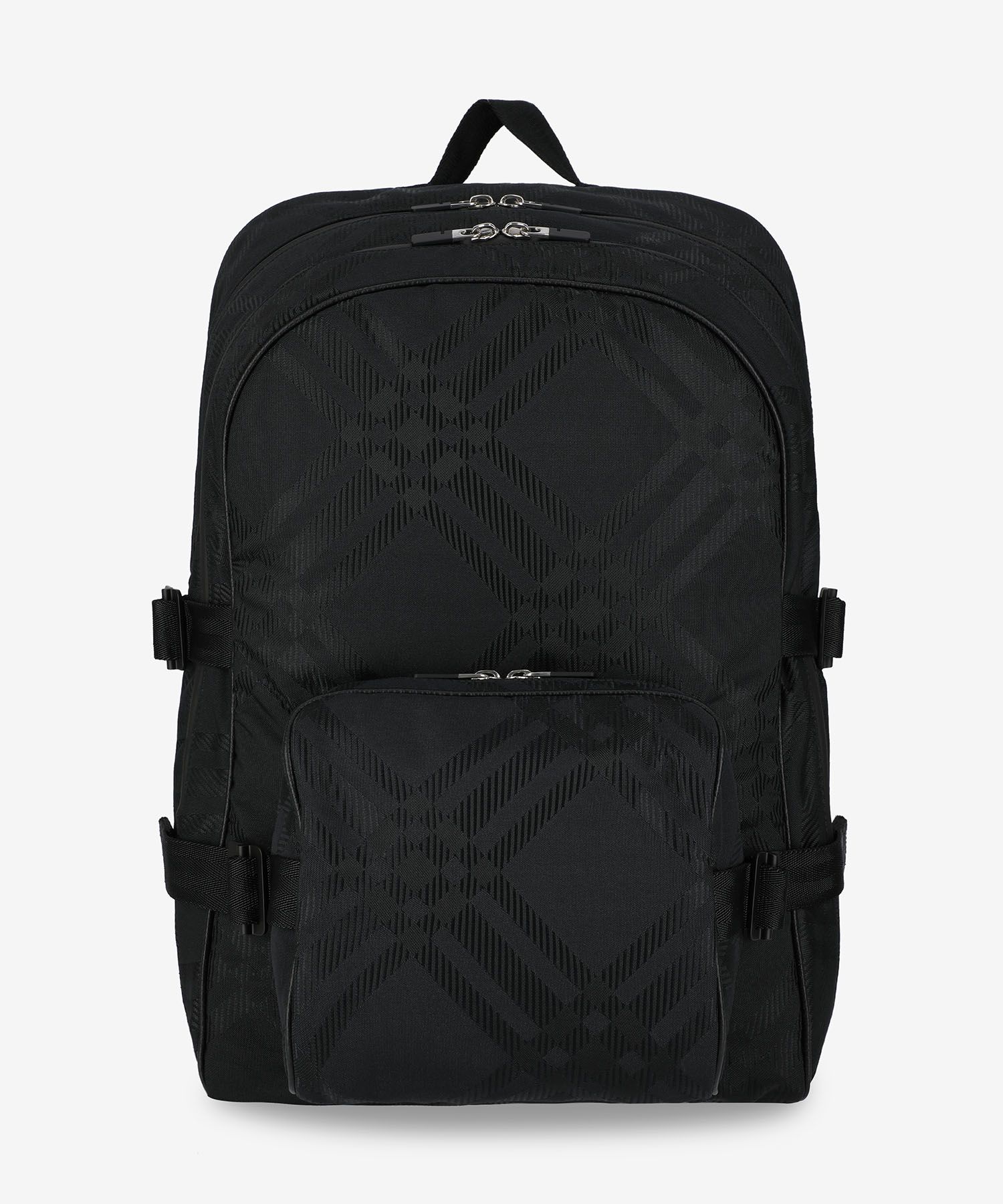 BURBERRY|BACKPACKS (Checked Jacquard Backpack (8080840) MUSINSA | BURBERRY Check Jacquard Backpack - Black / 8080840