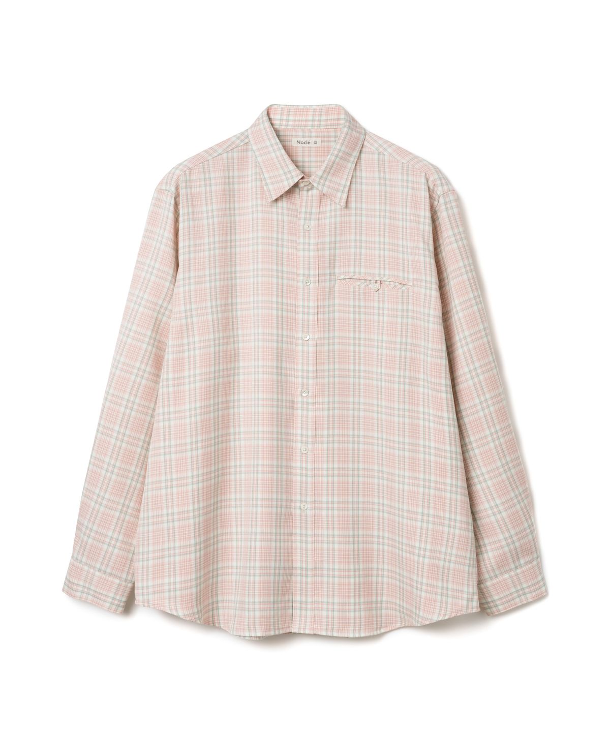 노클(NOCLE) Mercer Check Shirts Pink