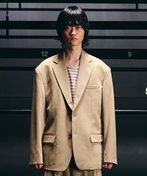 Reed Wool Jacket Tan