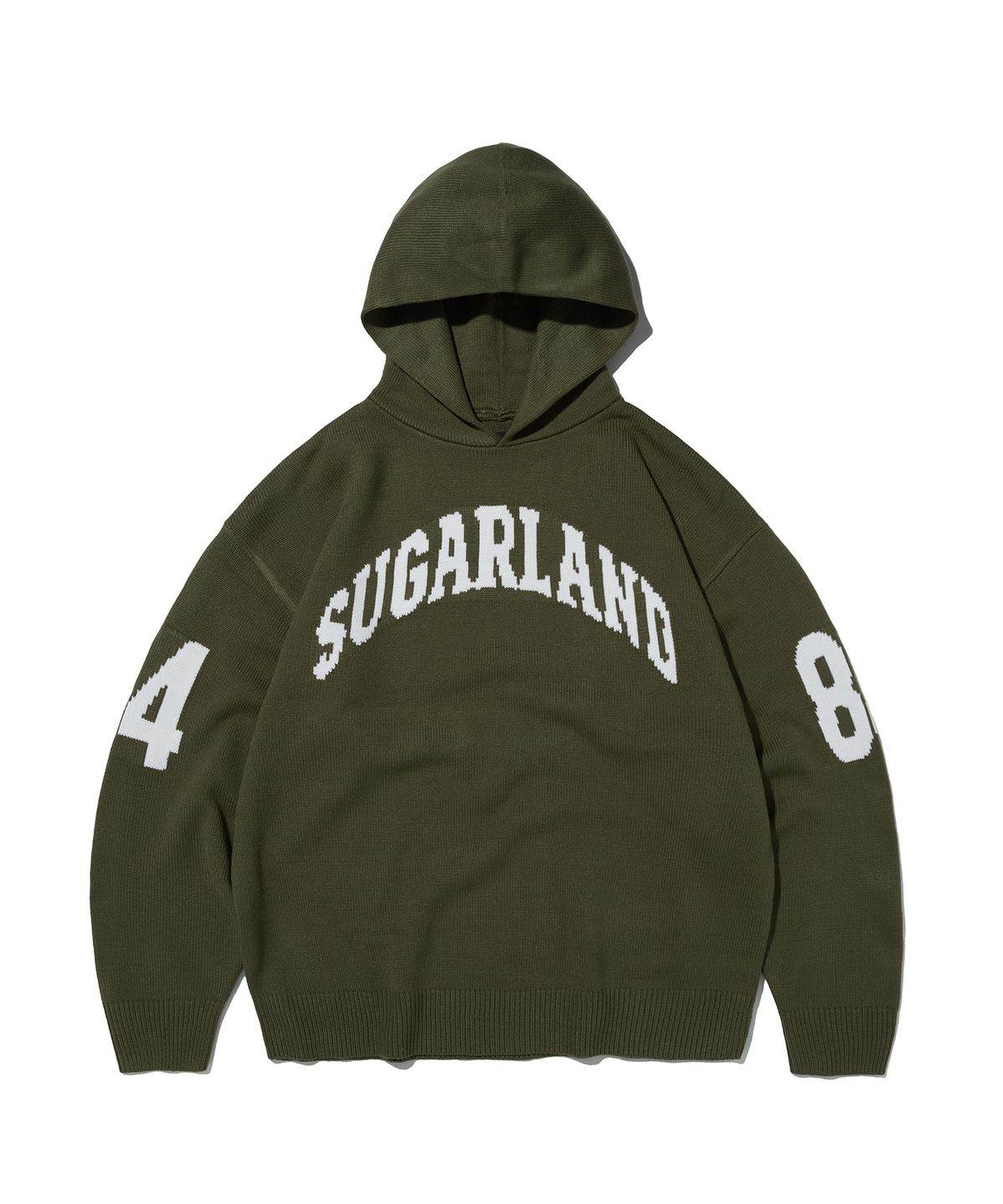 스웨이드(SUADE) SUGARLAND KNIT HOODIE [KHAKI]