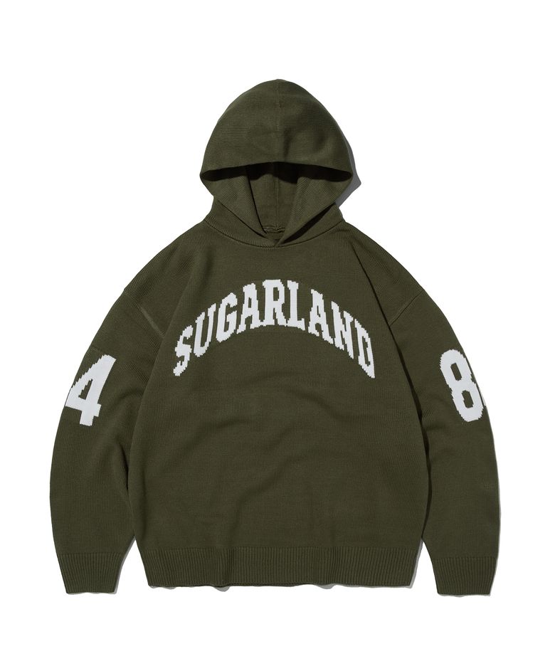 SUGARLAND KNIT HOODIE [KHAKI]