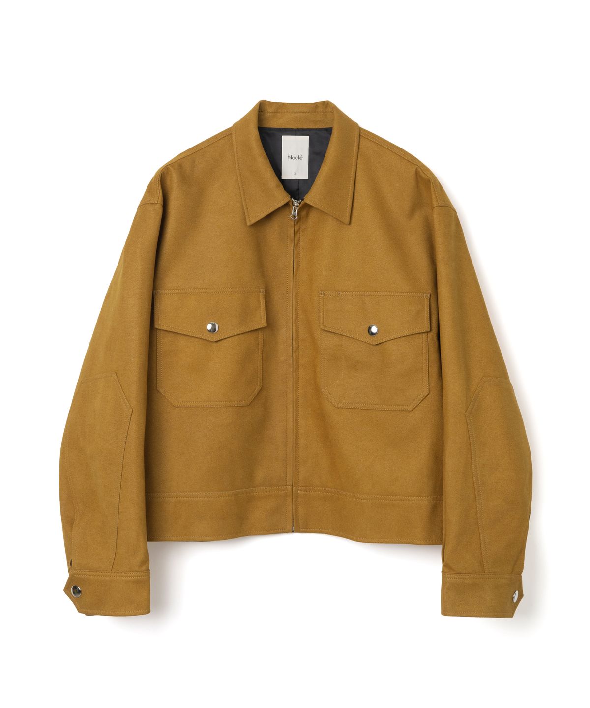 노클(NOCLE) Carter Two Pocket jacket Brown