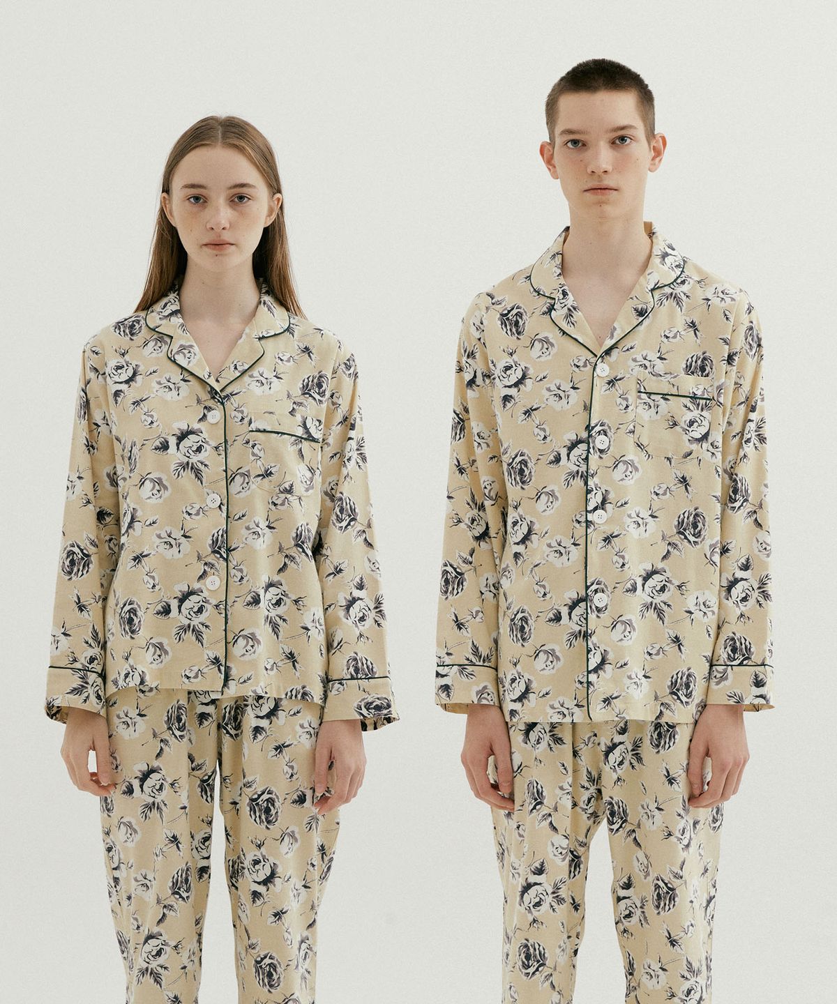 조스라운지(JO'S LOUNGE) (couple) Rose Pajama Set