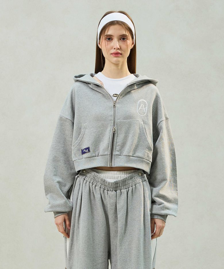 PITA HOOD ZIP-UP / MELANGE