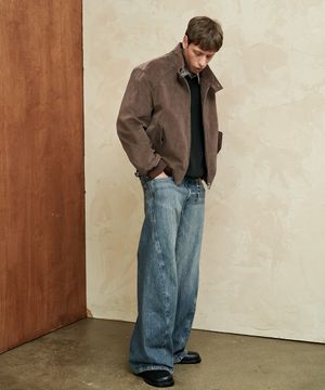 코듀로이 헤링턴 자켓 (브라운)