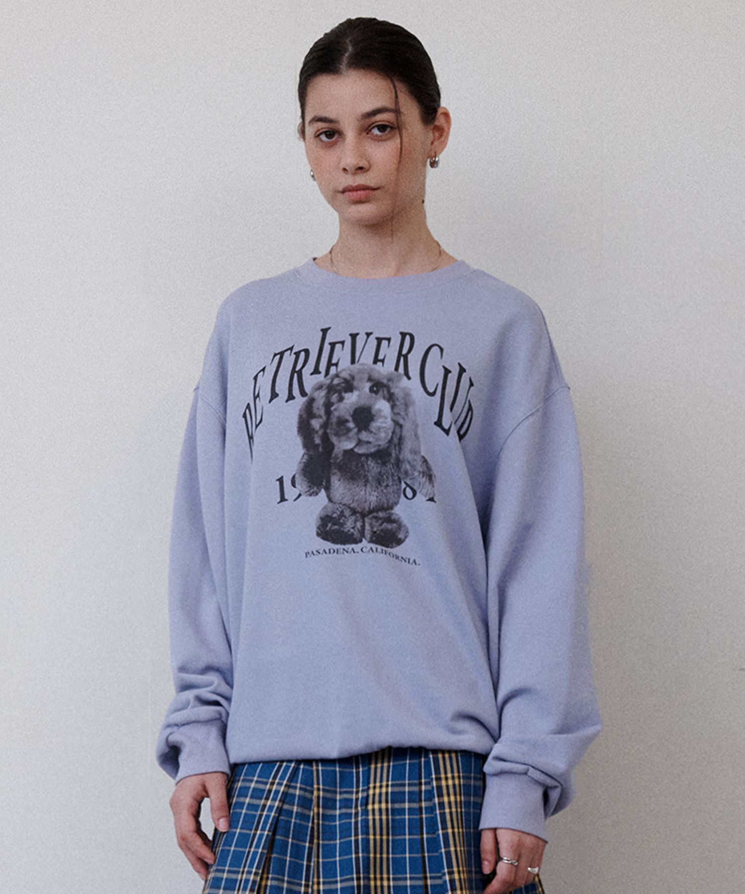 [RETRIEVER CLUB]UNISEX●RETRIEVER DOLL CREWNECK RC1FTO205BK_05.jpg