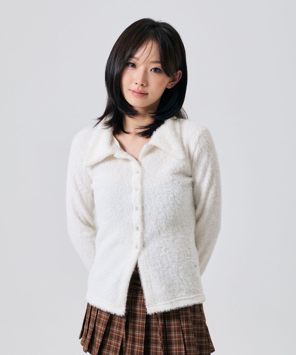 아리킴(ARIKIM) COSMO FUR CARDIGAN / WHITE