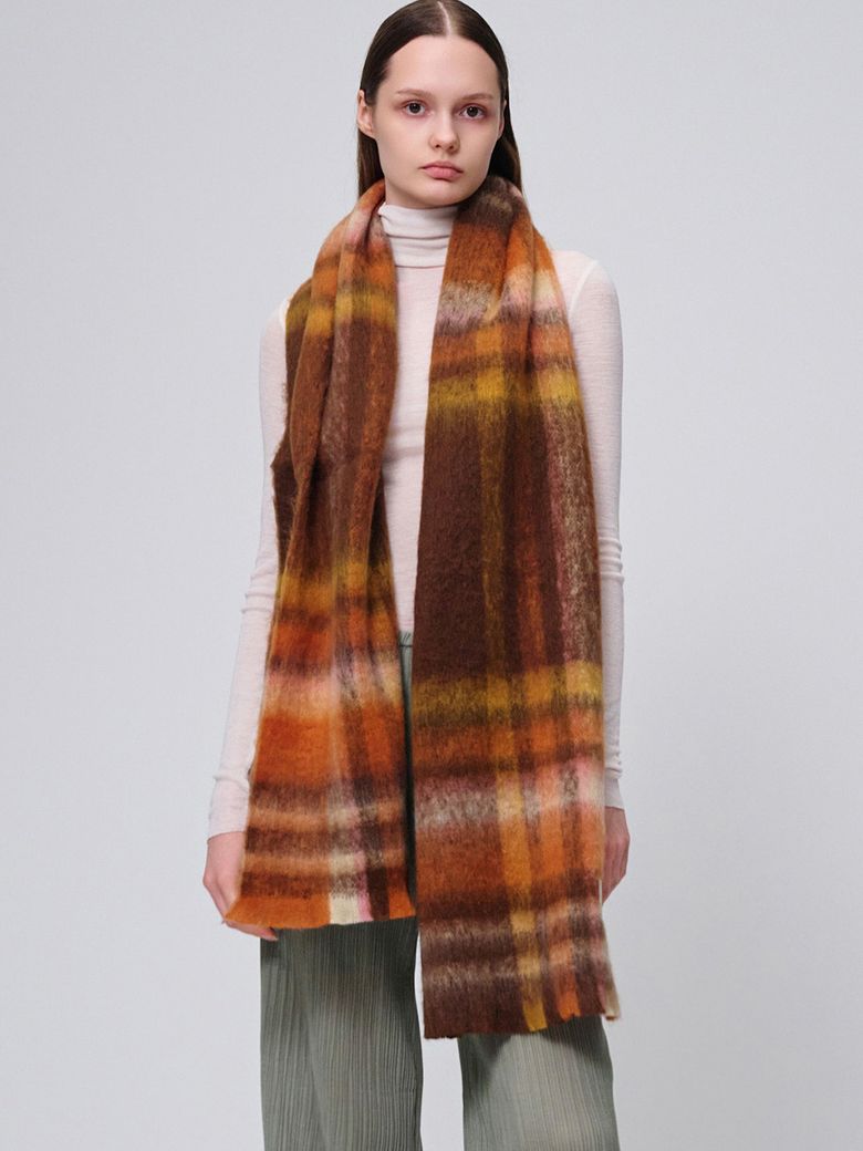 OAKK muffler_orange brown