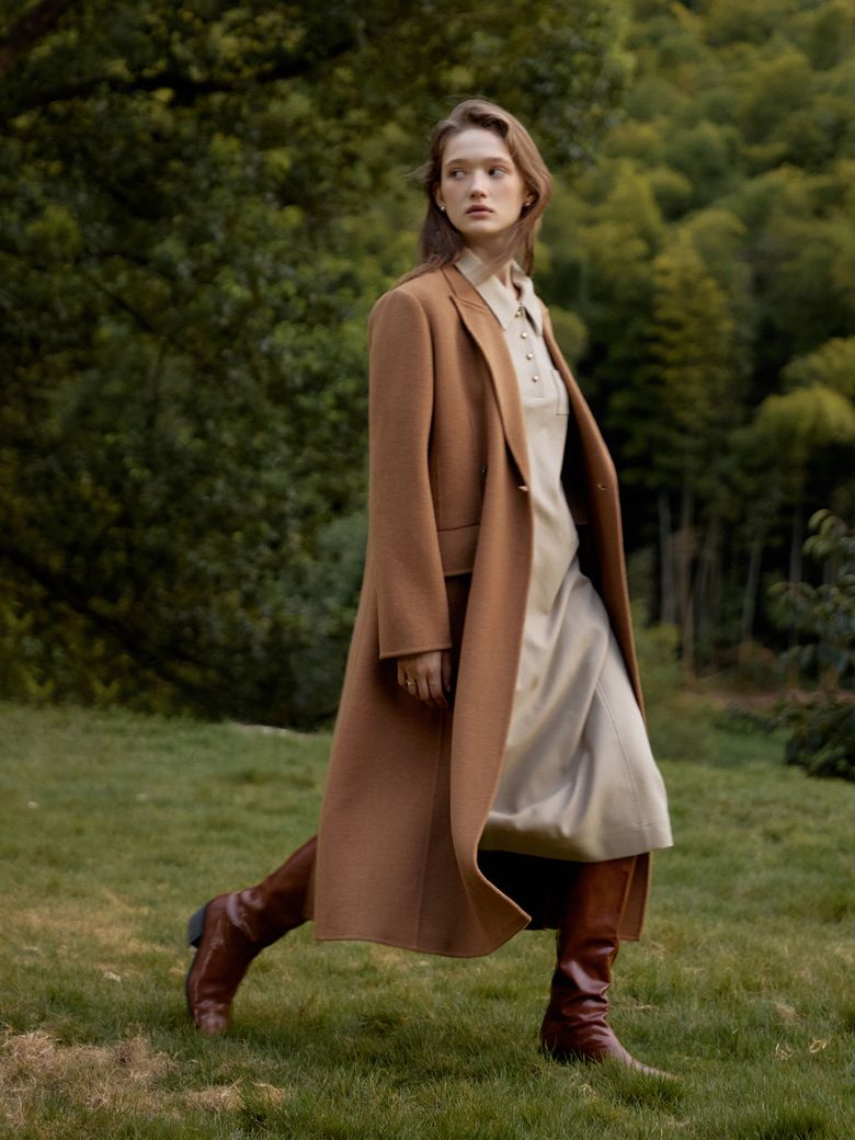 BRUNI premium cash wool handmade coat