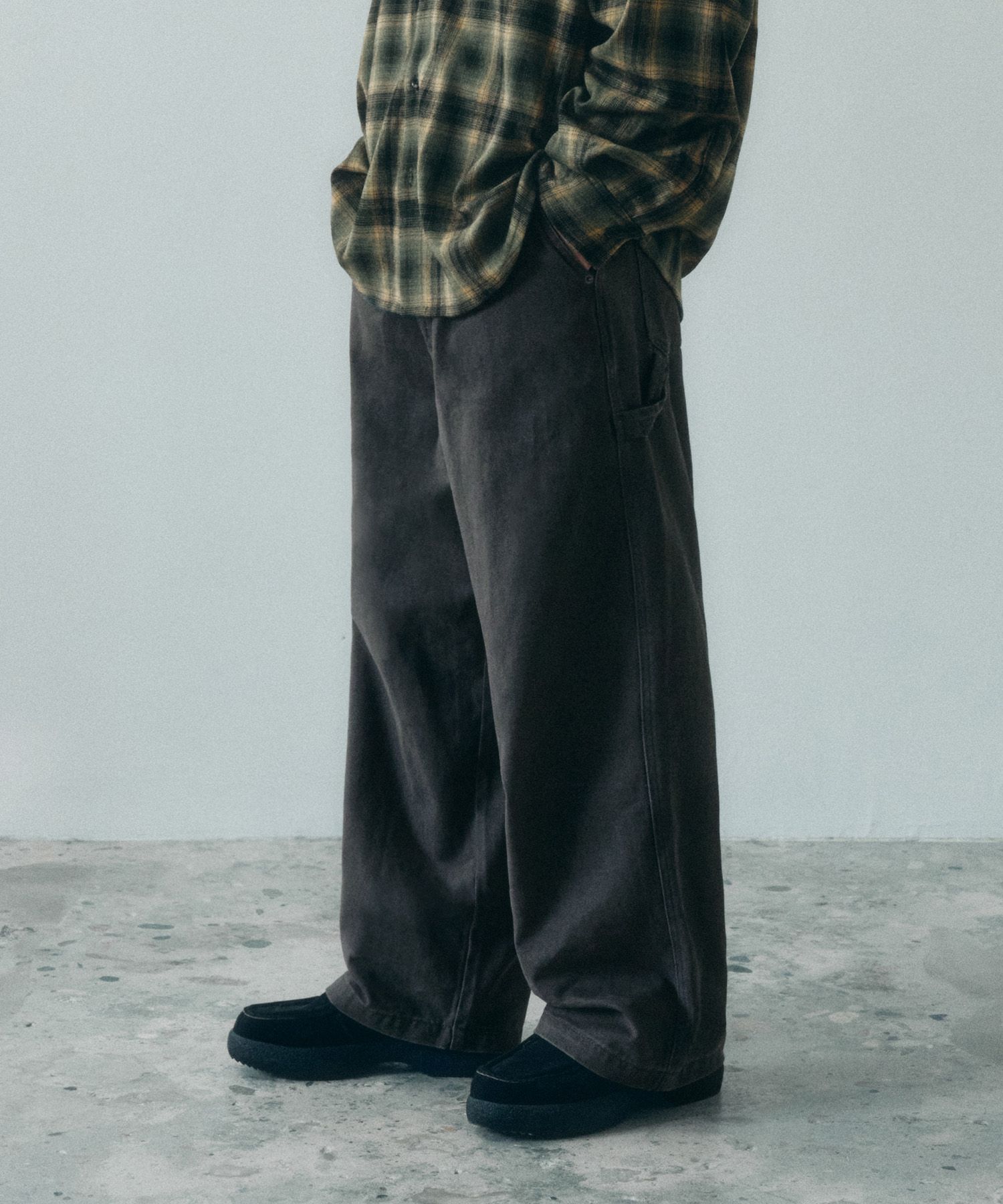 [CODEGRAPHY]★24FW★韓国人気★One Tuck Carpenter Pants CODEGRAPHY]☆24FW☆韓国人気☆One Tuck Carpenter Pants