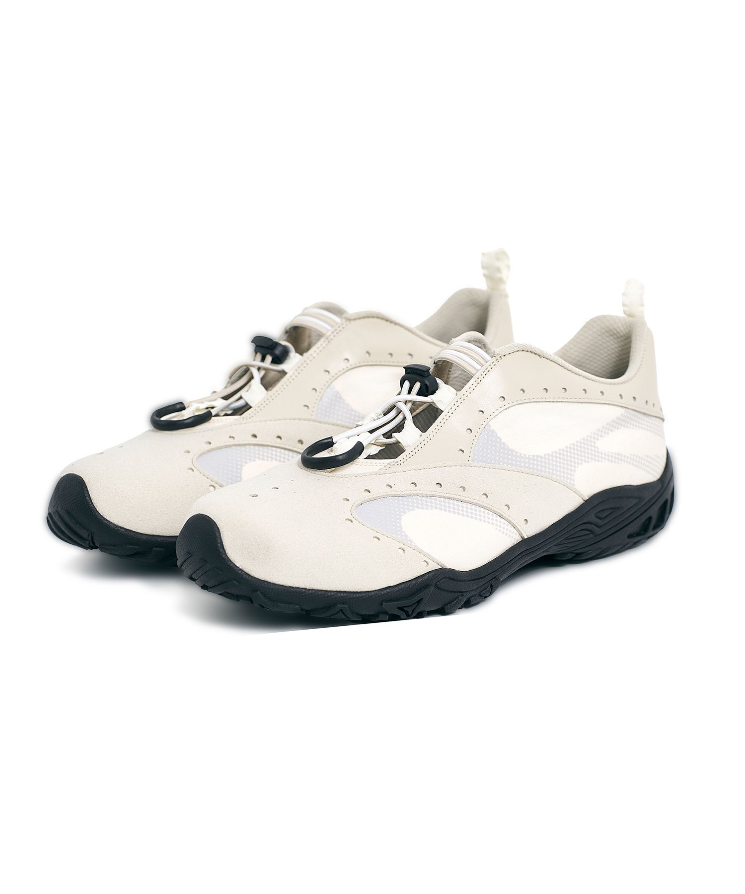 【HUG YOUR SKIN】Half-tone string sneakers★韓国人気★追跡付 MUSINSA公式 | HUG YOUR SKIN Half tone String Sneakers (Cream)