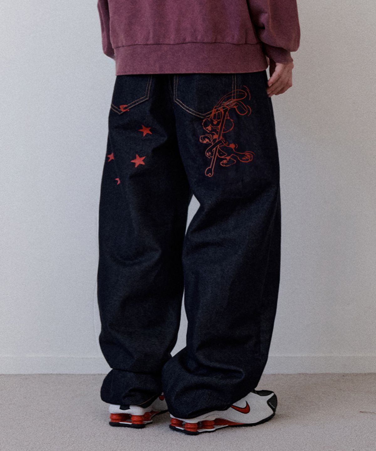 리트리버클럽(RETRIEVER CLUB) LIL RABBIT DENIM [INDIGO BLACK]
