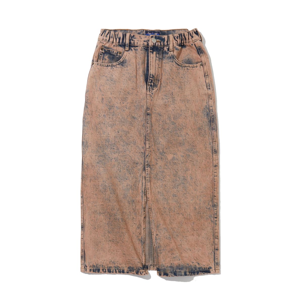 펜필드(PENFIELD) VINTAGE DYEING PIONEER SKIRT BROWN PINK_FQ3WS01F