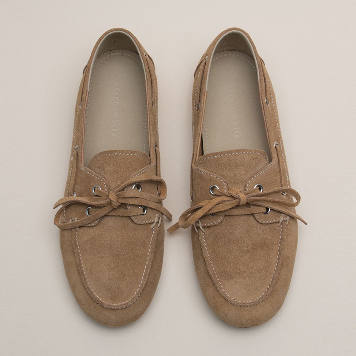 카렌화이트(KAREN WHITE) Easy boat shoes kw2712 1cm 플랫