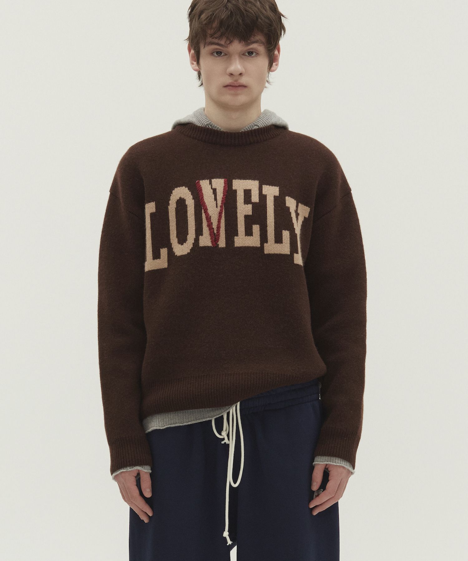 ★送料・関税込★nohant★LONELY/LOVELY CASHMERE KNIT SWEATER ☆送料・関税込☆nohant☆LONELY/LOVELY CASHMERE KNIT SWEATER