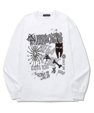 CAT DO IT 롱슬리브 (VLS0080) 화이트