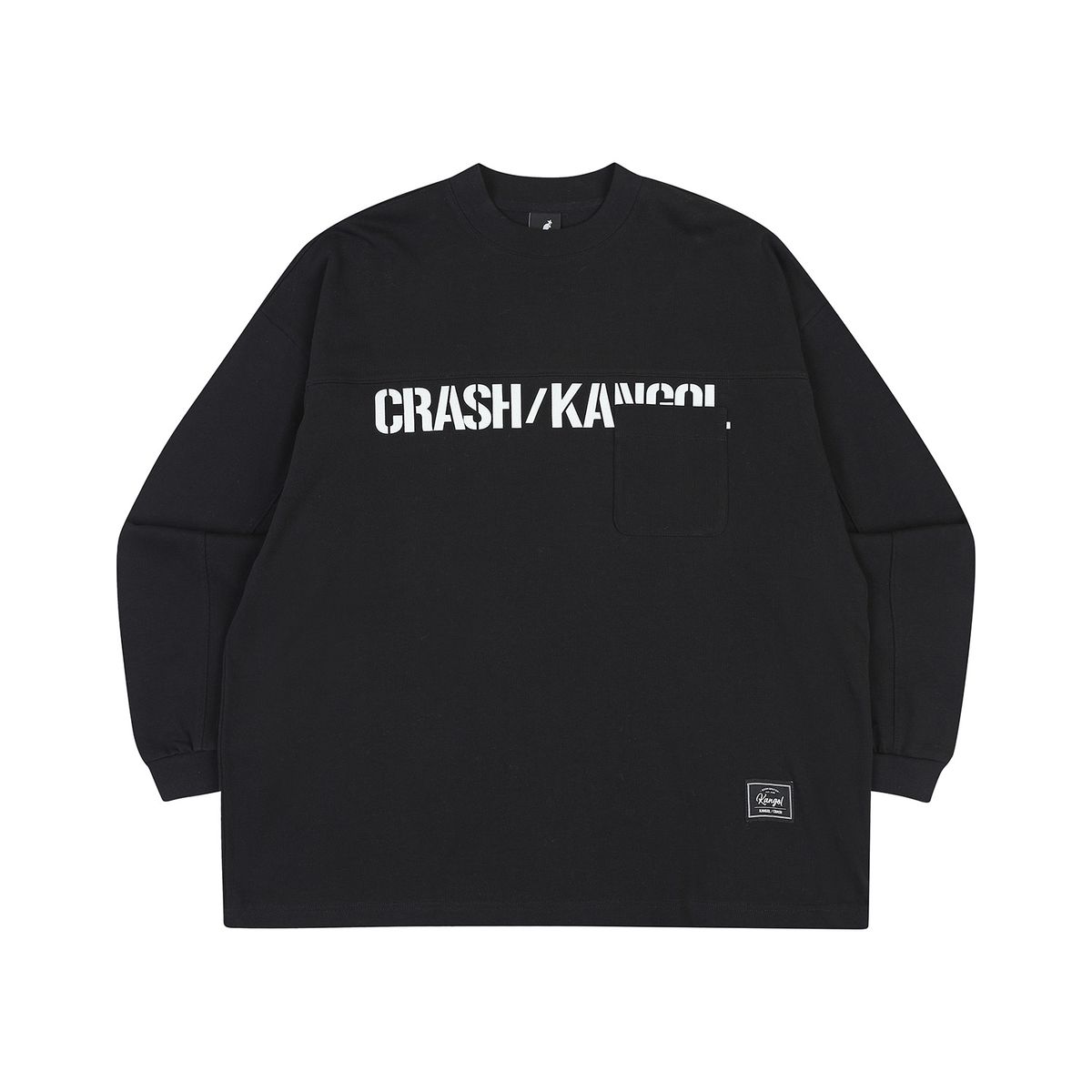 캉골(KANGOL) CRS 바이커 티 3532 블랙
