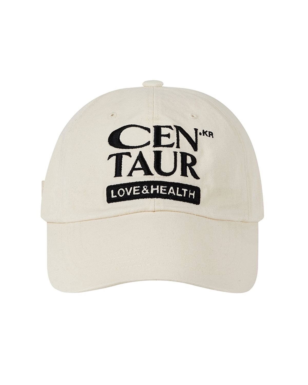 센토르(CENTAUR.KR) CENTAUR BIG LOGO BALL CAP_IVORY