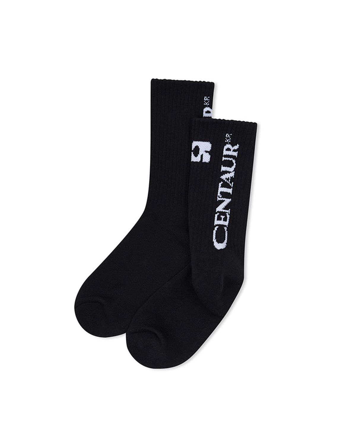 센토르(CENTAUR.KR) CENTAUR CREW SOCKS_BLACK