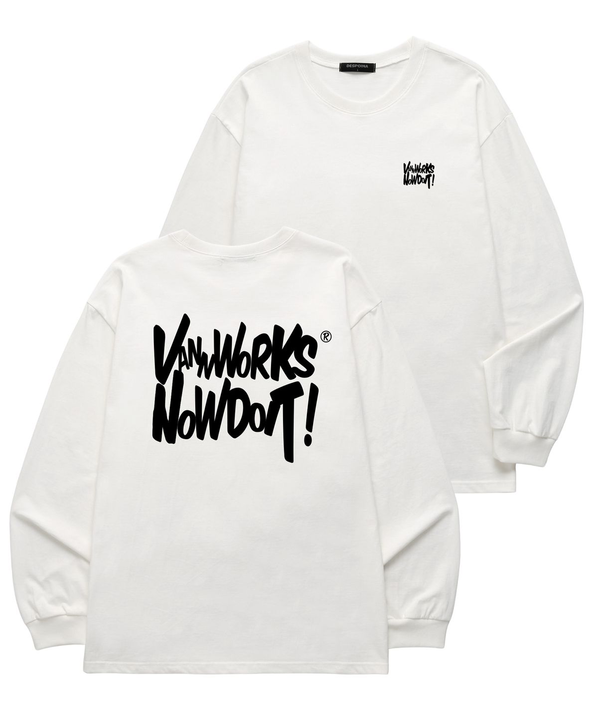 밴웍스(VANNWORKS) NOW DOIT 롱슬리브 (VLS0082) 화이트
