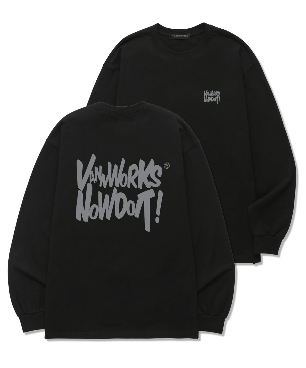 밴웍스(VANNWORKS) NOW DOIT 롱슬리브 (VLS0082) 블랙