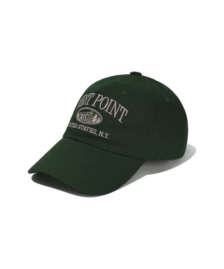 WEST POINT ARCH BALL CAP (GREEN)
