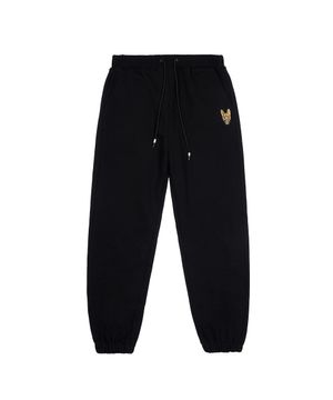 케이 9 로고 조거 팬츠 블랙