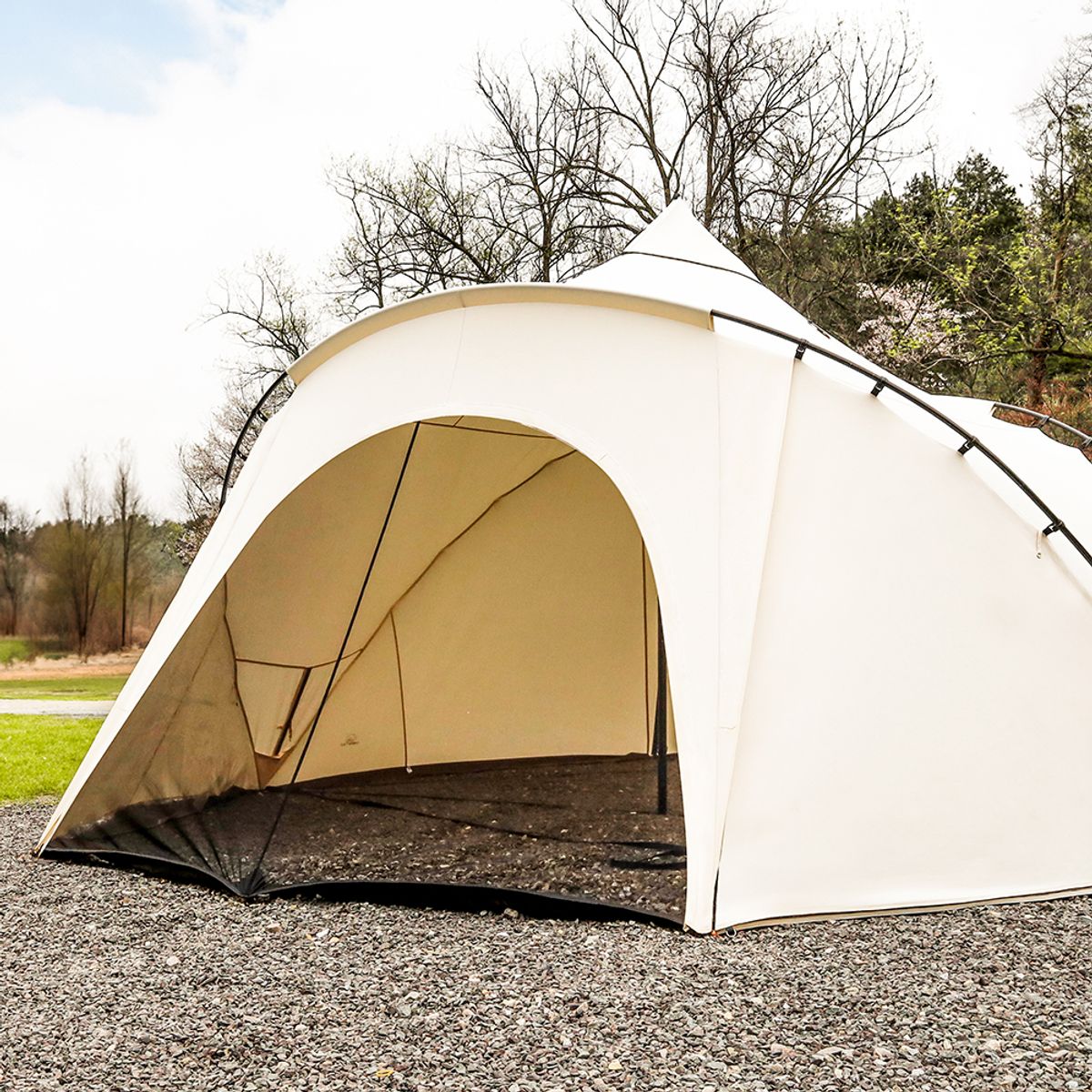 캠핑칸(CAMPINGKAN) 블로우쉘터 통 메쉬창