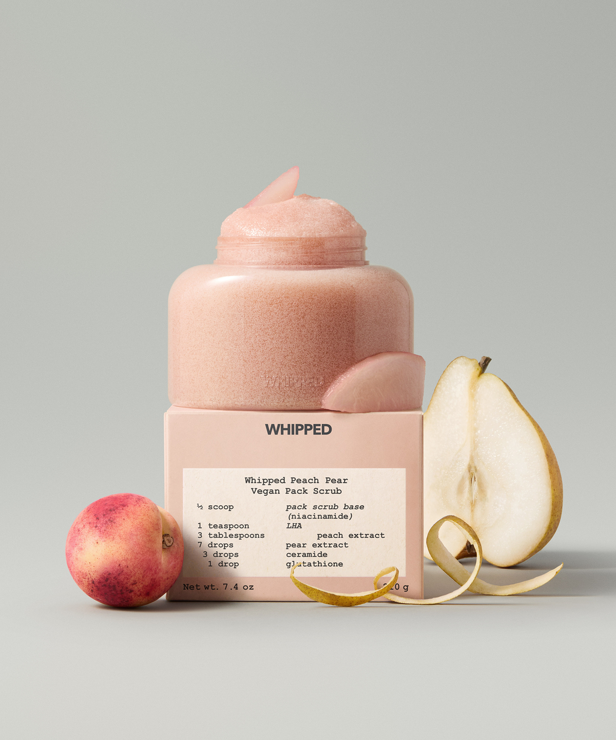 휩드(WHIPPED) 비건 팩스크럽 210g 4종택1