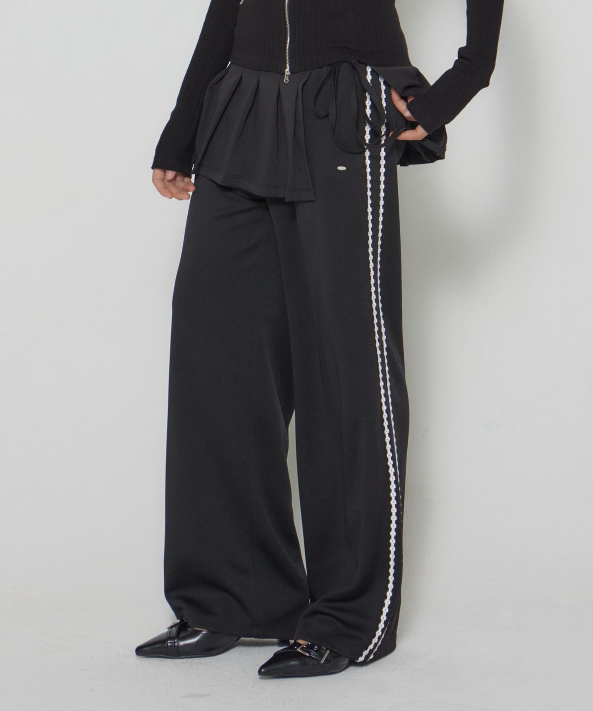 디어스토커(DEARSTALKER) HAZE LACE TRACK PANTS - 5 COLOR