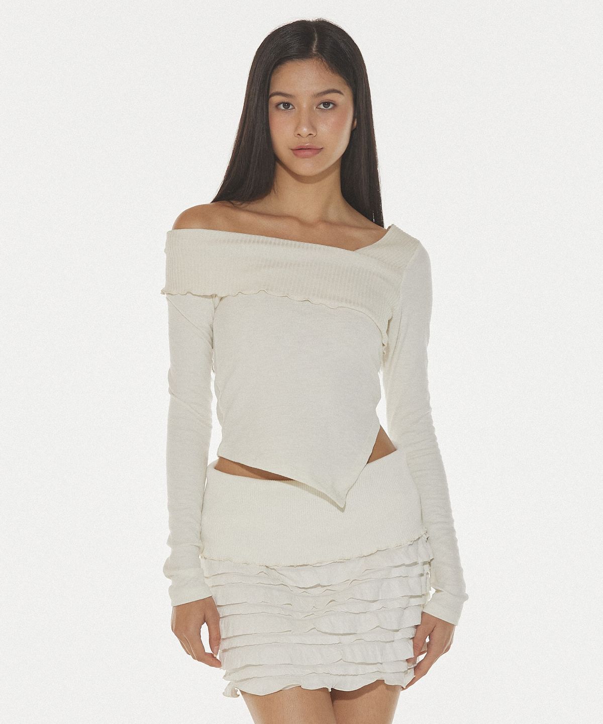 디어스토커(DEARSTALKER) ERIS DROP SLEEVE KNIT - IVORY